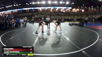 132 lbs Champ. Round 1 - Ryan Perry, Mill Creek vs Kaden Shortridge, Chilhowie
