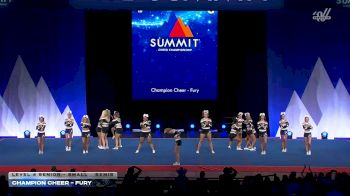 Champion Cheer - Fury [2026 L4 Senior - Small Semis] 2026 The Summit