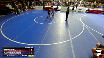 135 lbs Cons. Round 3 - Sarai Cortez, Daniel Cormier Wrestling Club vs Makynze Swanberg, Mesa Verde High School Wrestling