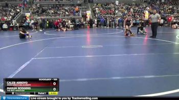 105 lbs Cons. Round 2 - Caleb Arroyo, Moen Wrestling Academy vs Maxum Rodgers, The Best Wrestler