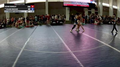 144 lbs Champ. Round 2 - Kevin Hawley, Utah vs Julian Macias, Arizona