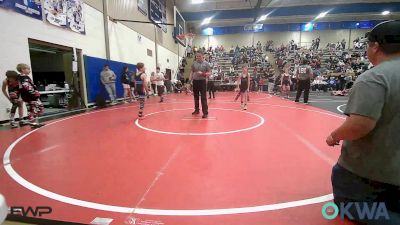 76-80 lbs Consi Of 8 #2 - Judson Gann, Barnsdall Youth Wrestling vs Stetson Rutherford, Grove Takedown Club