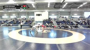 174 lbs Cons. Round 4 - Ayden DeForest, Oneonta State vs Gavin McLaughlin, Brockport
