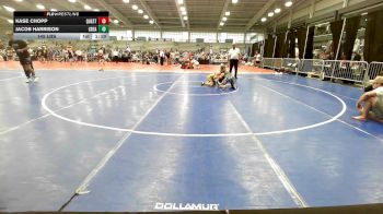 145 lbs Rr Rnd 3 - Kase Chopp, Quest School Of Wrestling Black vs Jacob Harrison, Great Bridge Wrestling Club