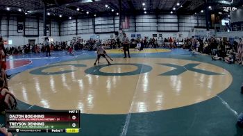 80 lbs Round 1 (6 Team) - Dalton Boehning, NORTH CAROLINA WRESTLING FACTORY vs Treyson Denning, CAROLINA ELITE WRESTLING CLUB