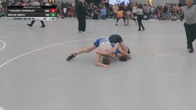 132 lbs Champ. Rd Of 64 - Bryar Smith, Champions Wrestling Club vs Holden Townsley, Millard West