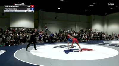 61 lbs Champ. Round 2 - Devon Harrison, Victory Wrestling vs Slater Hicks, Central Coast Regional Training Center