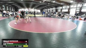 130 lbs 1st Place Match - Evie Davidson, Union vs Mikalah Whitehouse, Northridge