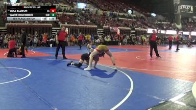 145 lbs 1st Place Match - Jayce Kolendich, Spartan Youth Wrestling Club vs Jake Ellison, Stillwater Gladiators