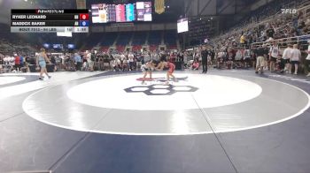 94 lbs Champ. Rd Of 32 - Ryker Leonard, OH vs Maddox Baker, AR