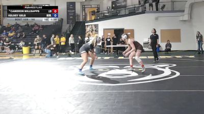 160 lbs Champ. Round 1 - Kelsey Gelb, Muhlenberg vs Cameron Millsapps, Lehigh