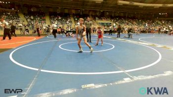67 lbs Quarterfinal - Everett Luxton, Raw Wrestling Club vs Sage Zumwalt, Grove Takedown Club