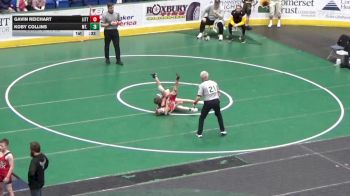 96 lbs Consi Of 16 #2 - Gavin Reichart, Littlestown vs Koby Collins, Mt. Lebanon