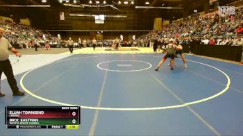 5A-190 lbs Champ. Round 1 - Elijah Townsend, Lansing vs Broc Eastman, Wichita-Bishop Carroll