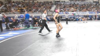 122-D1 Semifinal - Hannah Naccarati-Cholo, Basha High School vs Olivia Gonzalez, Canyon View High School