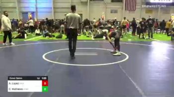 95 lbs Consolation - Aj Lopez, Grindhouse WC vs Chance Mathews, Grandview