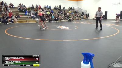 130-135 B Round 4 - Carlee Turkington, Lisbon vs Michaela Vogel, Iowa City West