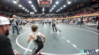46 lbs Consolation - Holsten Bridges, Norman Grappling Club vs Madden Penn, Cotton County Wrestling Club
