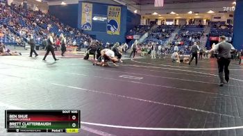 285 lbs Quarterfinal - Brett Clatterbaugh, Eastern View vs Ben Shue, Bergen Catholic