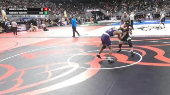 Champ. Round 1 - Andrew Brown, Bellevue East vs James Porpora, Elkhorn South