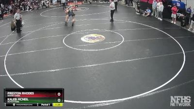 5A 157 lbs Quarterfinal - Kaleb McNeil, Dutch Fork vs Preston Rhodes, Goose Creek