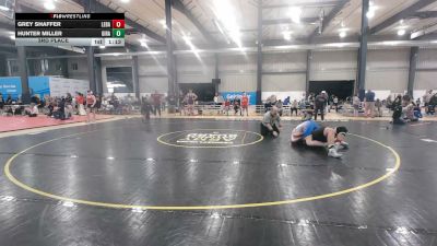 220 lbs 3rd Place - Grey Shaffer, Lebanon vs Hunter Miller, Girard