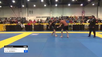 JAMIE IAN CARNALL vs BRYAN A. GERGES 2023 World IBJJF Jiu-Jitsu No-Gi Championship