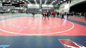 184 lbs Champ. Round 2 - Jacob Clark, Huntingdon vs Derek Washington, Southeastern