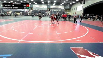 184 lbs Champ. Round 2 - Jacob Clark, Huntingdon vs Derek Washington, Southeastern