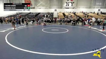 120 lbs Semifinal - Dominic Ellis, Webster Schroeder Youth Wrestling vs Oliver Combs, B2 Wrestling Academy