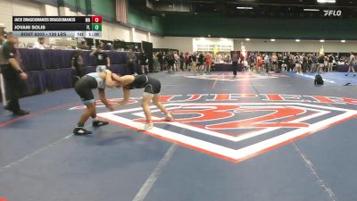 138 lbs Round Of 32 - Jack Dragoumanos Dragoumanos, MA vs Jovani Solis, FL