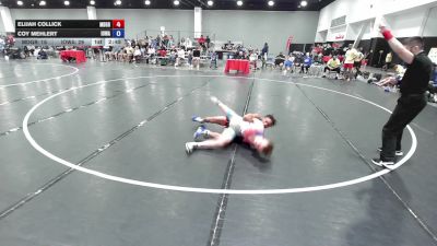 132 lbs Elijah Collick, Team Maryland vs Coy Mehlert, Iowa