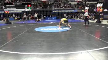 157 lbs Cons. Round 4 - Aiden Smith, Adrian vs Tyler Rossini, Oswego St.