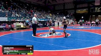 7A-106 lbs Semifinal - Jacob Chan, Brookwood vs Teequavius Mills, Mill Creek