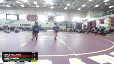 185 lbs Cons. Round 5 - Haylie Stellmach, Owyhee vs Maritza Garcia, Caldwell