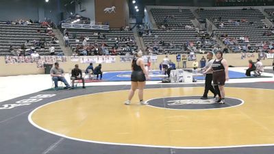 235 lbs Cons. Round 3 - Evelyn Estes, Henderson County vs Kaylee Parriman, Mccreary Central