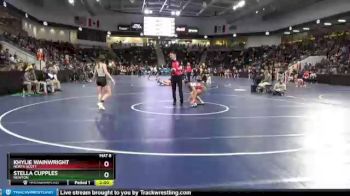 115 lbs Cons. Round 6 - Khylie Wainwright, North Scott vs Stella Cupples, Newton