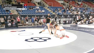 144 lbs Cons. Sub-quarters - Wyatt Rock, New York vs Mason McDonald, Pennsylvania