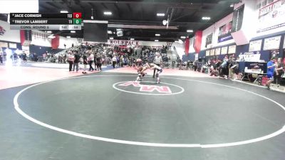 106 lbs Cons. Round 5 - Trevor Lambert, Temecula Valley vs Jace Cornish, Tesoro