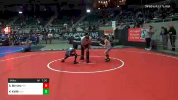 55 lbs Prelims - Slate Bayona, Red Wave Wrestling vs Kj Keith, Rivertown Wrestling Wolves