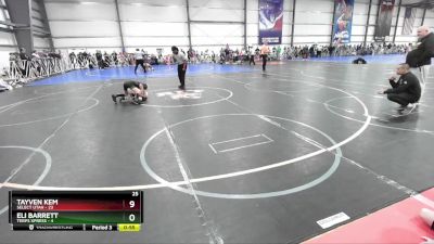 76 lbs Rd# 4- 2:00pm Friday Final Pool - Caleb Tsikerdanos, Dynasty Deathrow vs Andrew Taussig, Michigan S.W.A.T