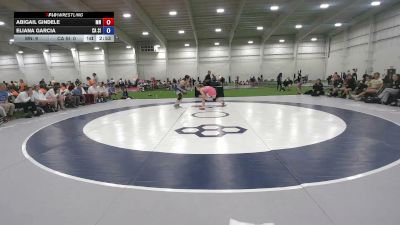 125 lbs Abigail Gindele, Minnesota vs Eliana Garcia, California Silver