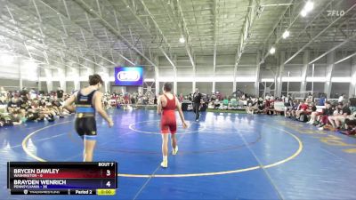 113 lbs Semis & 1st Wrestleback (8 Team) - Hoyt Harshman, Washington vs Shamus Regan, Pennsylvania