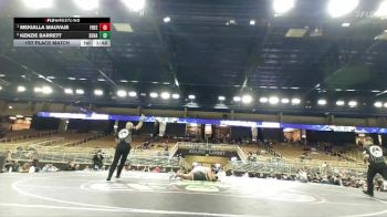 235 lbs 1st Place Match - Mekialla Mauvais, Freedom vs Kenzie Barrett, South Dade