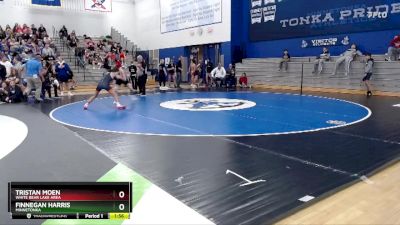 127 lbs Round 2 - Finnegan Harris, Minnetonka vs Tristan Moen, White Bear Lake Area