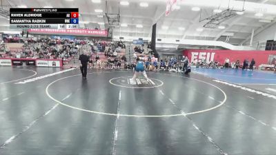 207 lbs Round 2 (12 Team) - Raven Aldridge, Adrian College vs Samantha Rabkin, Western New England