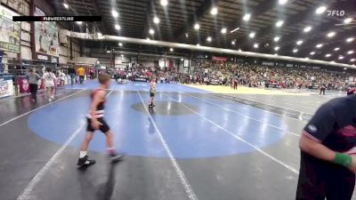 80 lbs 1st Place Match - Noble Brakke, Governor Wrestling vs Grady Bain, Brookings Wrestling Associatio