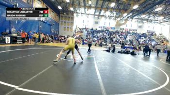 144 lbs Cons. Round 3 - Sebastian Lancaster, Lyman vs Mason Robbins, Winter Springs