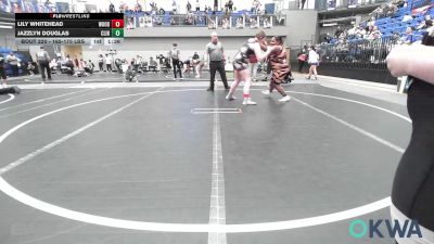 165-175 lbs Rr Rnd 2 - Lily Whitehead, Woodward Youth Wrestling vs Jazzlyn Douglas, Clinton Youth Wrestling