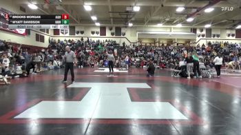 132 lbs 11th Place Match - Brooks Morgan, Algona vs Wyatt Davidson, Harrisburg